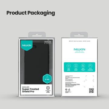 iPhone 16e/17e Nillkin Super Frosted Shield Pro Hybrid Cover - Sort