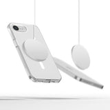 iPhone 16e/17e Tech-Protect Flexair Magnetisk Hybrid Cover - Gennemsigtig