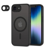 iPhone 16e/17e Tech-Protect MagCam Cover - MagSafe-kompatibel - mat sort