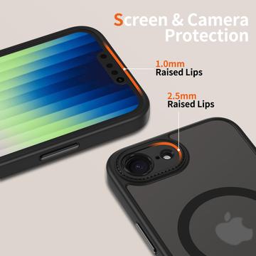 iPhone 16e/17e Tech-Protect MagCam Cover - MagSafe-kompatibel - mat sort