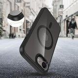 iPhone 16e/17e Tech-Protect Magmat Cover - MagSafe Kompatibel - Sort / Klar