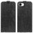 iPhone 16e/17e Vertikal Flip Taske med Kortholder - Sort