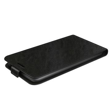 iPhone 16e/17e Vertikal Flip Taske med Kortholder - Sort
