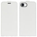 iPhone 16e/17e Vertikal Flip Taske med Kortholder - Hvid