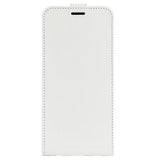 iPhone 16e/17e Vertikal Flip Taske med Kortholder - Hvid
