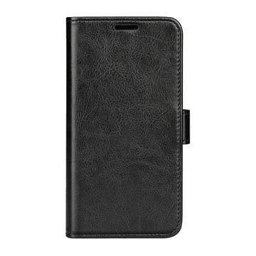 iPhone 16e/17e Pung med Magnetisk Lukning - sort