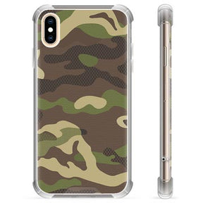 iPhone X / iPhone XS Hybrid Cover - Camo