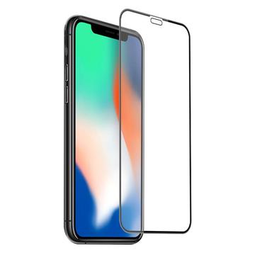 iPhone X/XS/11 Pro Lippa 2.5D helglas Skærmbeskyttelse Hærdet Glas - 9H - sort kant