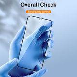 iPhone X/XS/11 Pro Lippa 2.5D helglas Skærmbeskyttelse Hærdet Glas - 9H - sort kant