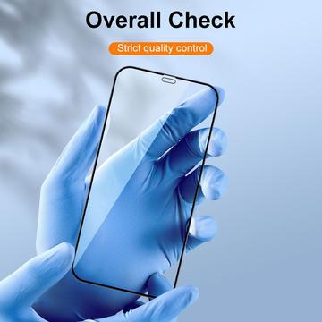 iPhone X/XS/11 Pro Lippa 2.5D helglas Skærmbeskyttelse Hærdet Glas - 9H - sort kant