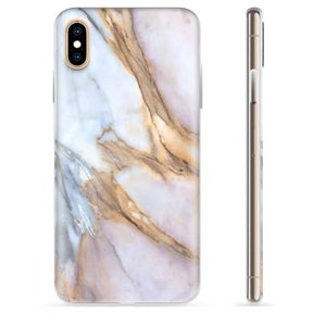 iPhone XS Max TPU Cover - Elegant Marmor