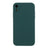 iPhone XR Silikone Cover - Fleksibelt Og Mat - Mørkegrøn