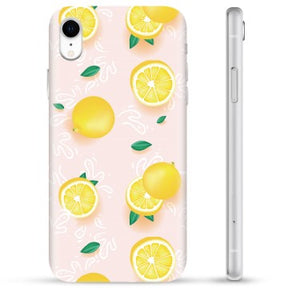 iPhone XR TPU Cover - Citron Mønster