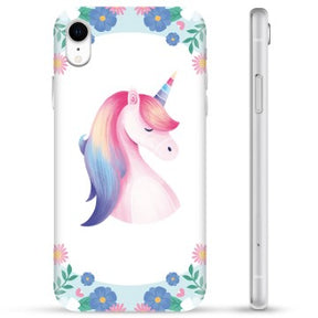 iPhone XR TPU Cover - Enhjørning
